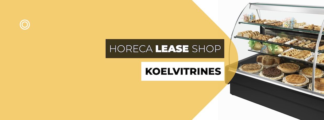 Koelvitrines Lease je Online bij Horeca Lease (Shop)